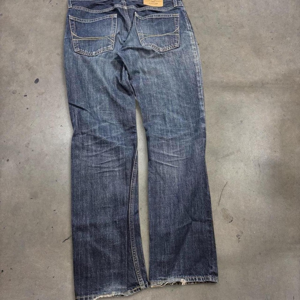 Hollister Slim Straight Jeans Mens 31x30 Blue Y2K Denim Pants - Picture 2 of 8
